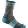 Darn Tough Bear Town Micro Crew Light Cushion Aqua DT1970 Friluftsbua 2