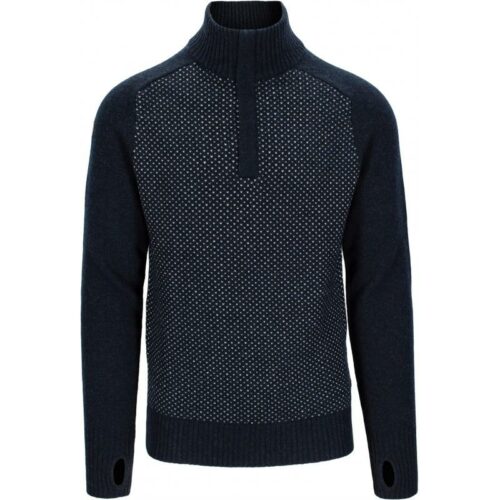 Tufte M Robin Low Half Zip Sky Captain Melange 1205 Friluftsbua 1