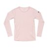 Devold Breeze Merino 150 Shirt Wmn A Chalk Pink GO 180 286 A Friluftsbua 1