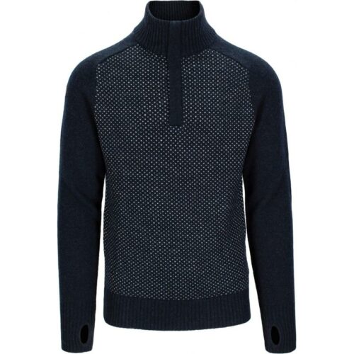 Tufte M Robin Low Half Zip Sky Captain Melange 1205 Friluftsbua 1